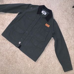Vintage San Francisco Jacket w/ corduroy collar